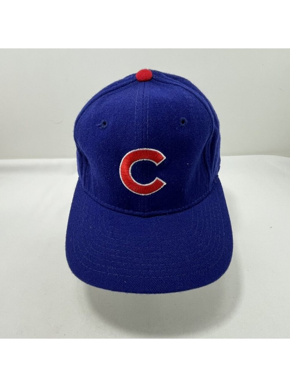 Vintage Mac Gregor Wool Baseball Hat Chicago Cubs MLB Cap Logo Initial Letter C